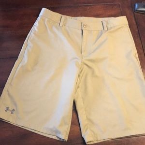 Under armor gold shorts